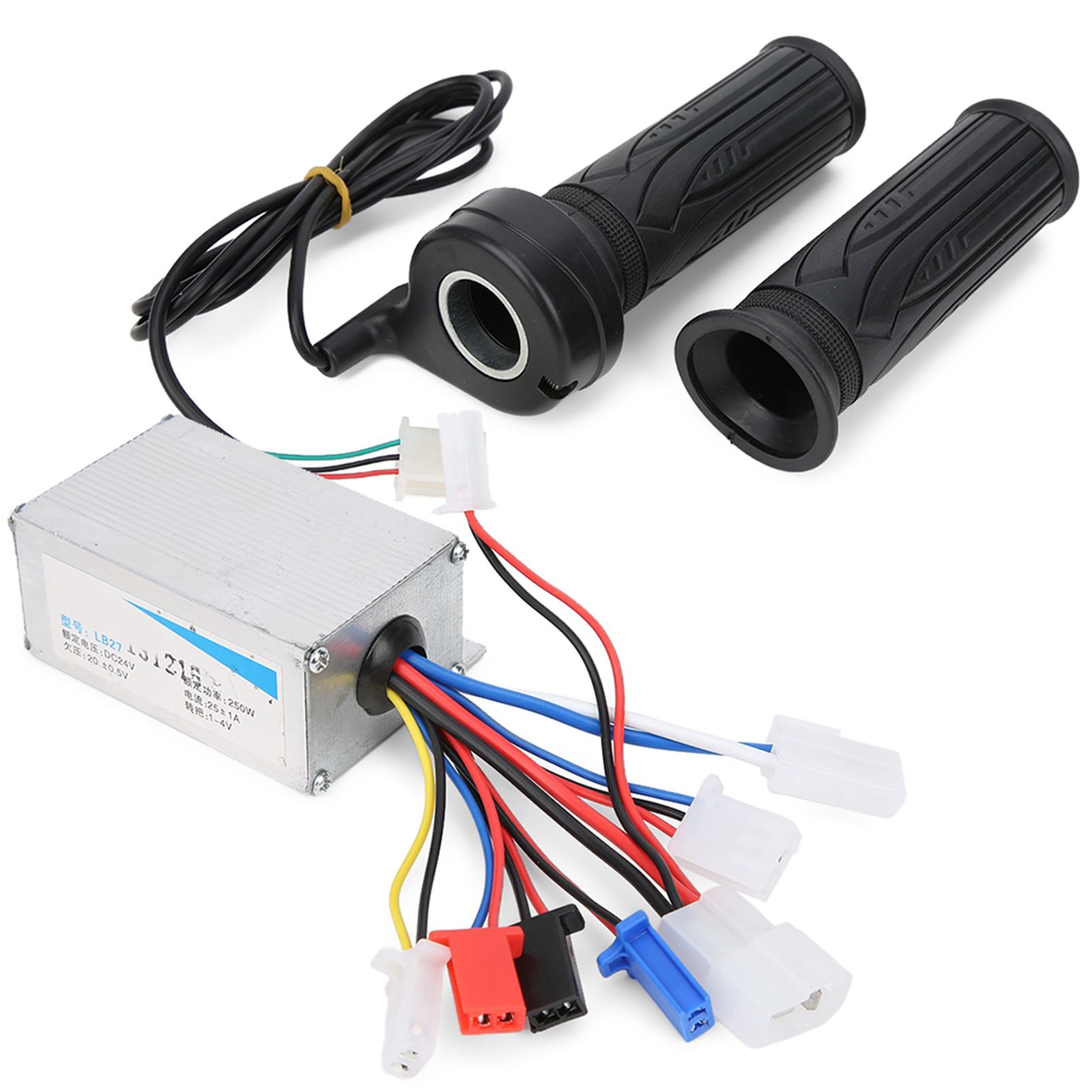 E‑Bike Controller 24V Handlebar 250W Thumb Throttle Grip Extended Cable