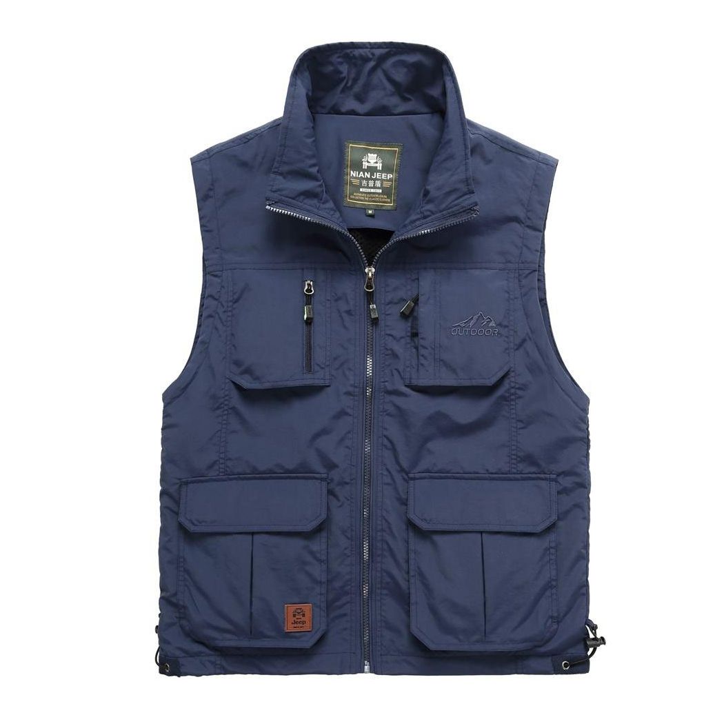 OIMG Lightweight Outdoor Travel Fishing Vest For Men