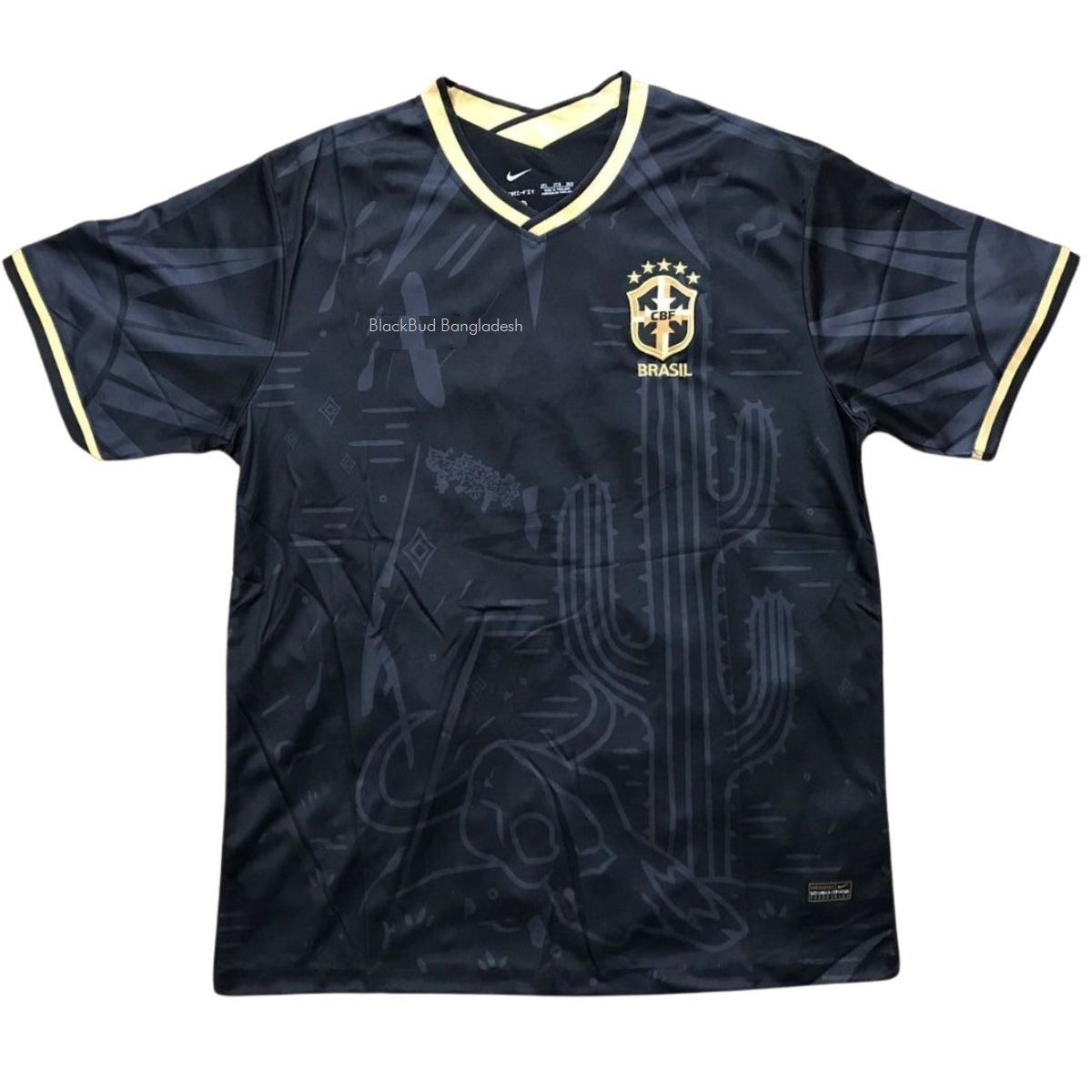 Brazil Concept Kit Fan Version Season 2022 Short Sleeves Football Jersey For Men