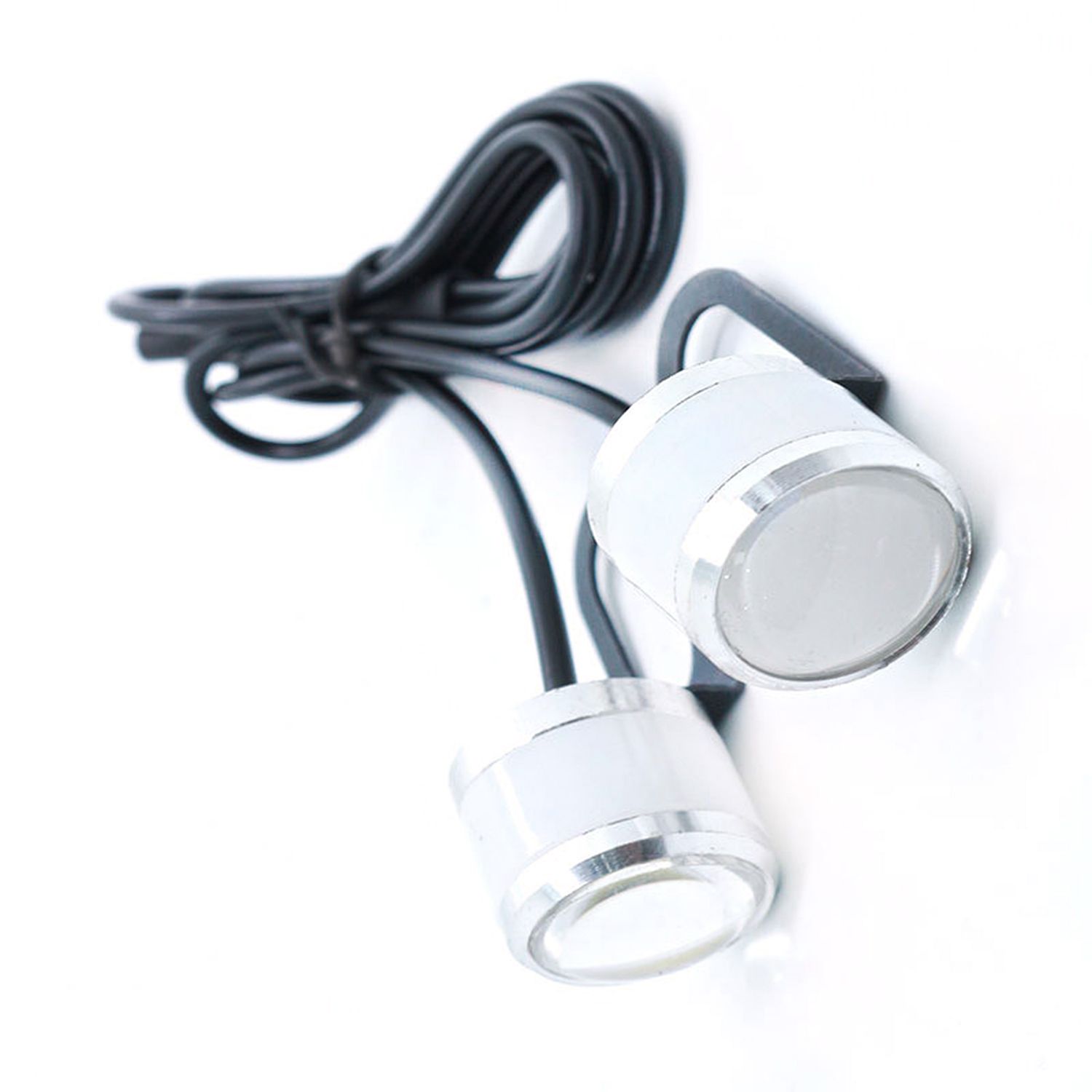 Bar End Light For Motorcycle Two Headlights Turn Signal LED Indicator Light or Handlebar Light for all bike