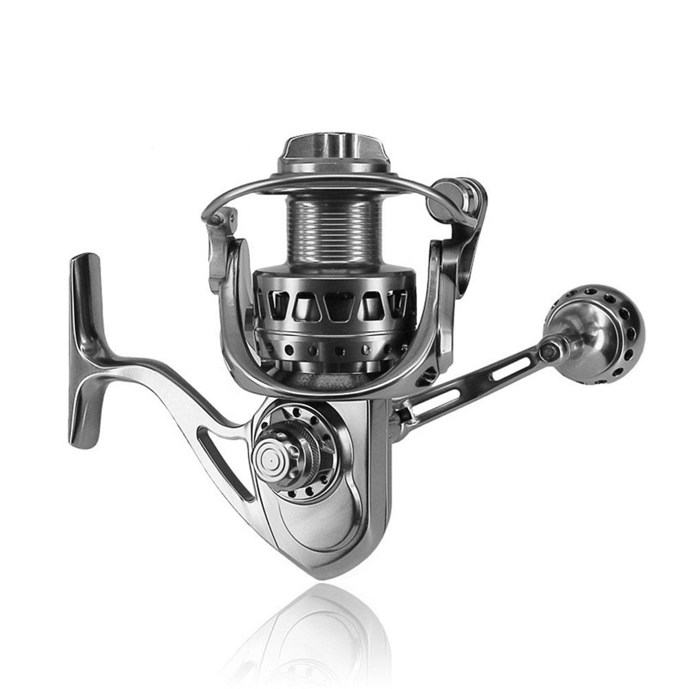 Yfashion Full Metal Body Spinning Fishing Reel 11+1 BB Saltwater Sea Boat Fishing Reel
