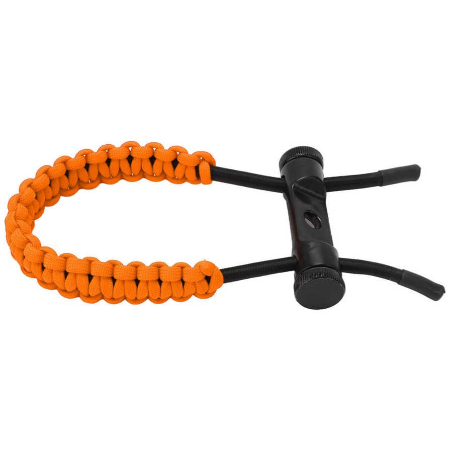Archery Bow Wrist Sling Nylon Strap Convenient 3 Core Layer Braided for Training