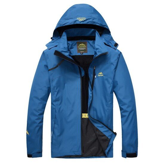LoClimb Camping Hiking Jacket Men Outdoor Sports Coat Climbing/Trekking/Fishing Men's Windbreaker Man Waterproof Jackets AM255