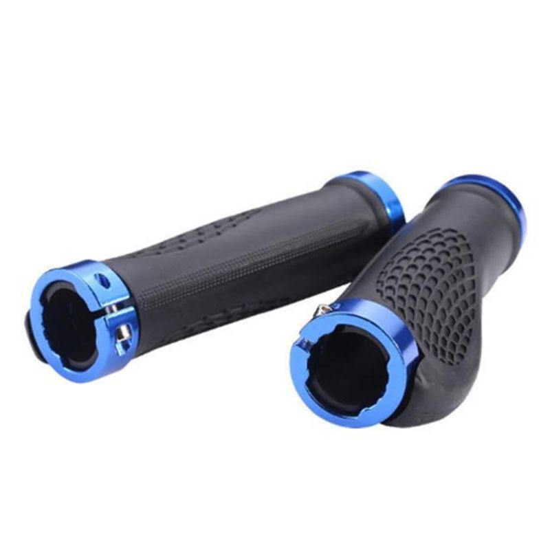Ergonomic Bicycle Grips Handlebar Casing Sheath Mtb Cycling Bike Hand Rest Shock Absorption Bar End Blue