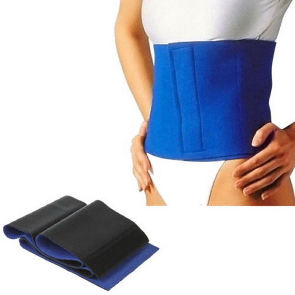 Adjustable Waist Support Trimmer Exercise Sweat Belt Fat Burner Shaper Slimming Lose Weight Body Burn Cellulite For Men Women