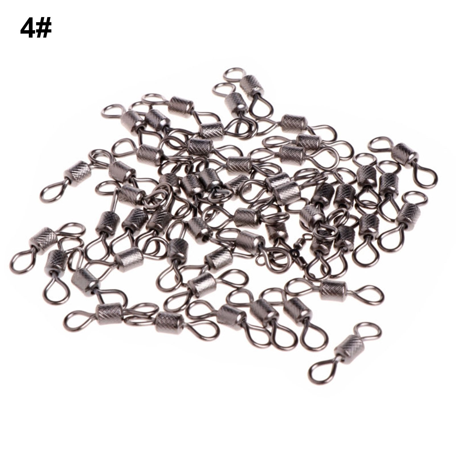 Fishing Barrel Bearing High Hardness Useful Durable Lures Connector