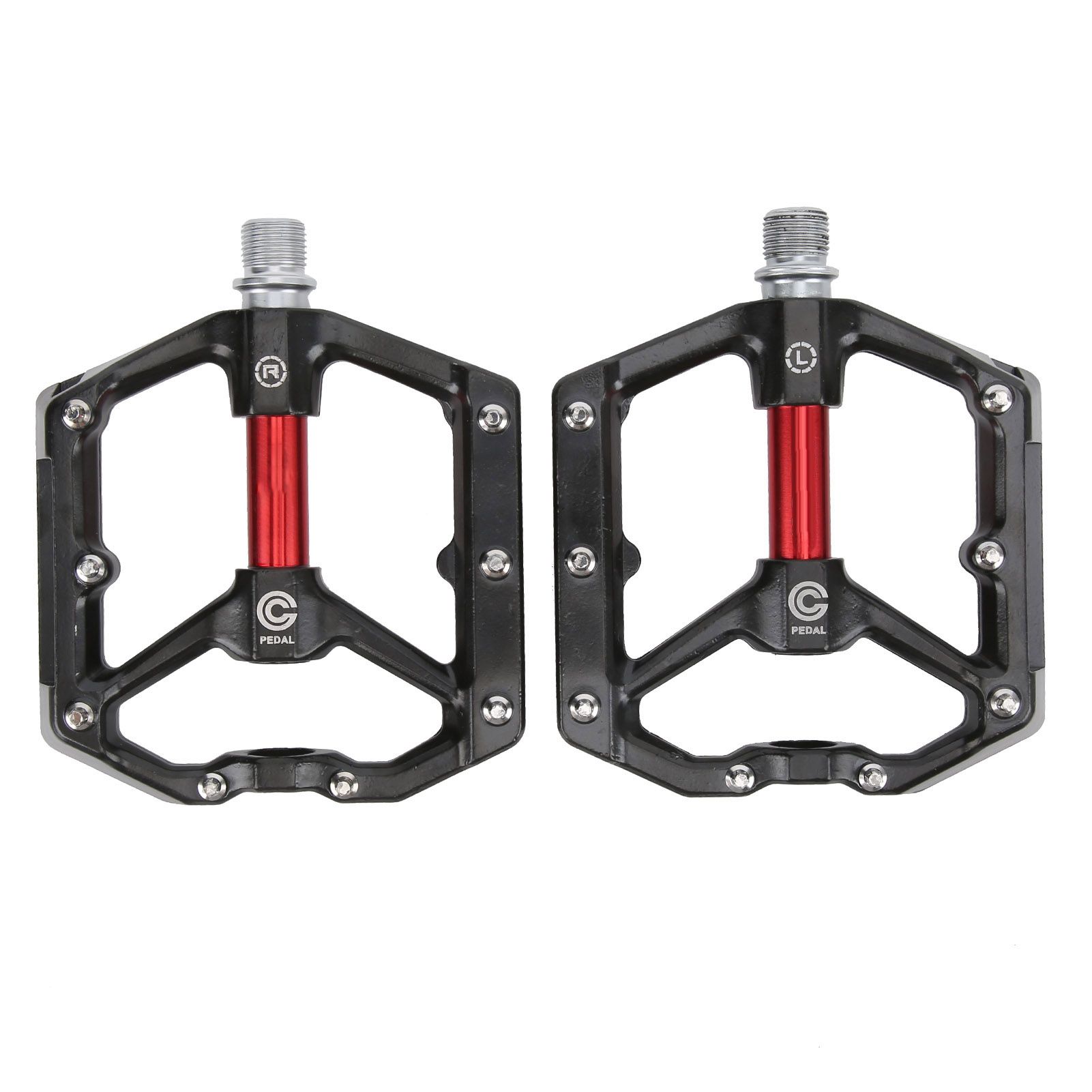 Buy Ying Durable Road Bike Bearing Pedals with Reflector CNC Aluminum Alloy Bicycle Accessories