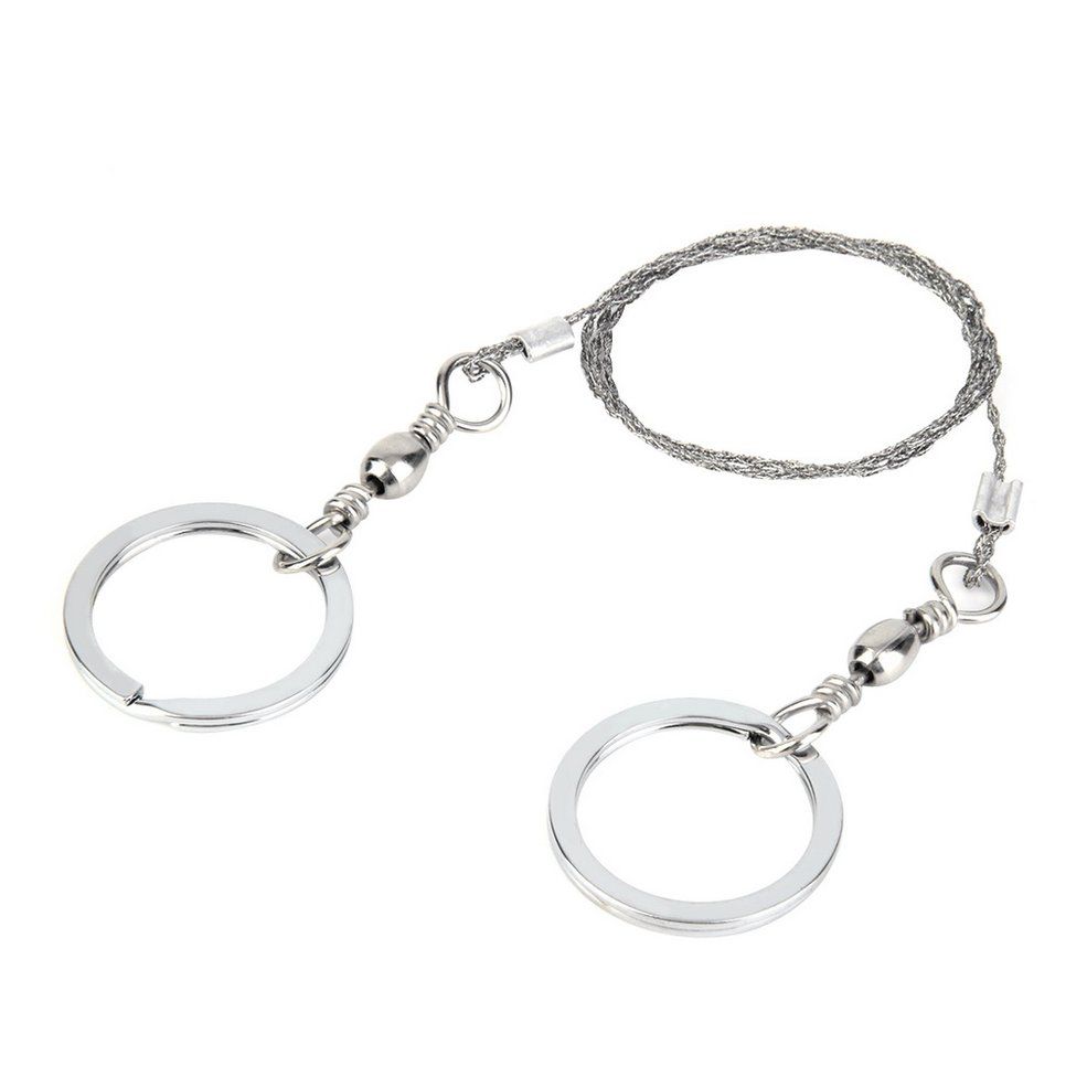 HA Portable Emergency Survival Gear Stainless Steel Wire Saw Outdoor Tool