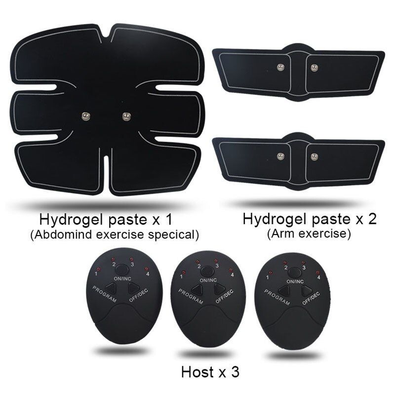 Body Slimming Belt Unisex Smart Electric Weight Loss Stickers Fitness Abdominal Training Device Wireless Muscle Stimulator