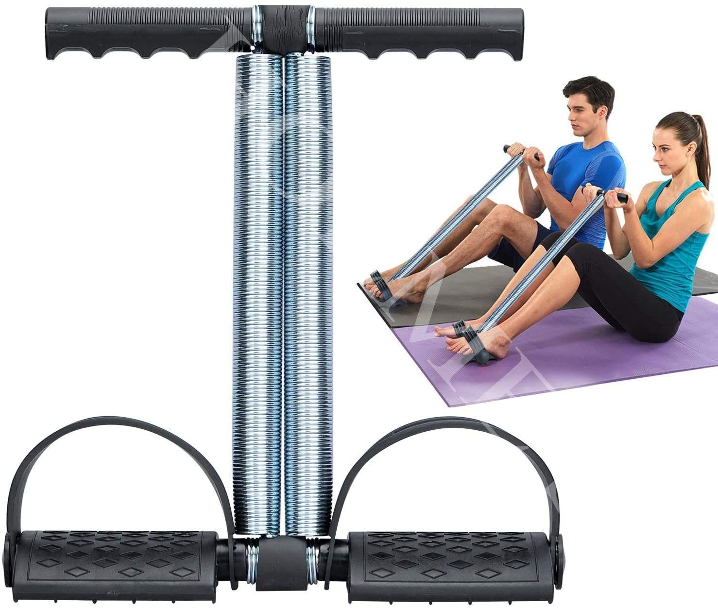 Tummy Trimmer Double Spring Tummy Trimmer / Fitness Tummy Trimmer / ABS Tummy Trimmer / ABS Exerciser Tummy Trimmer / Multipurpose Fitness Equipment For Men And Women (Double Spring)