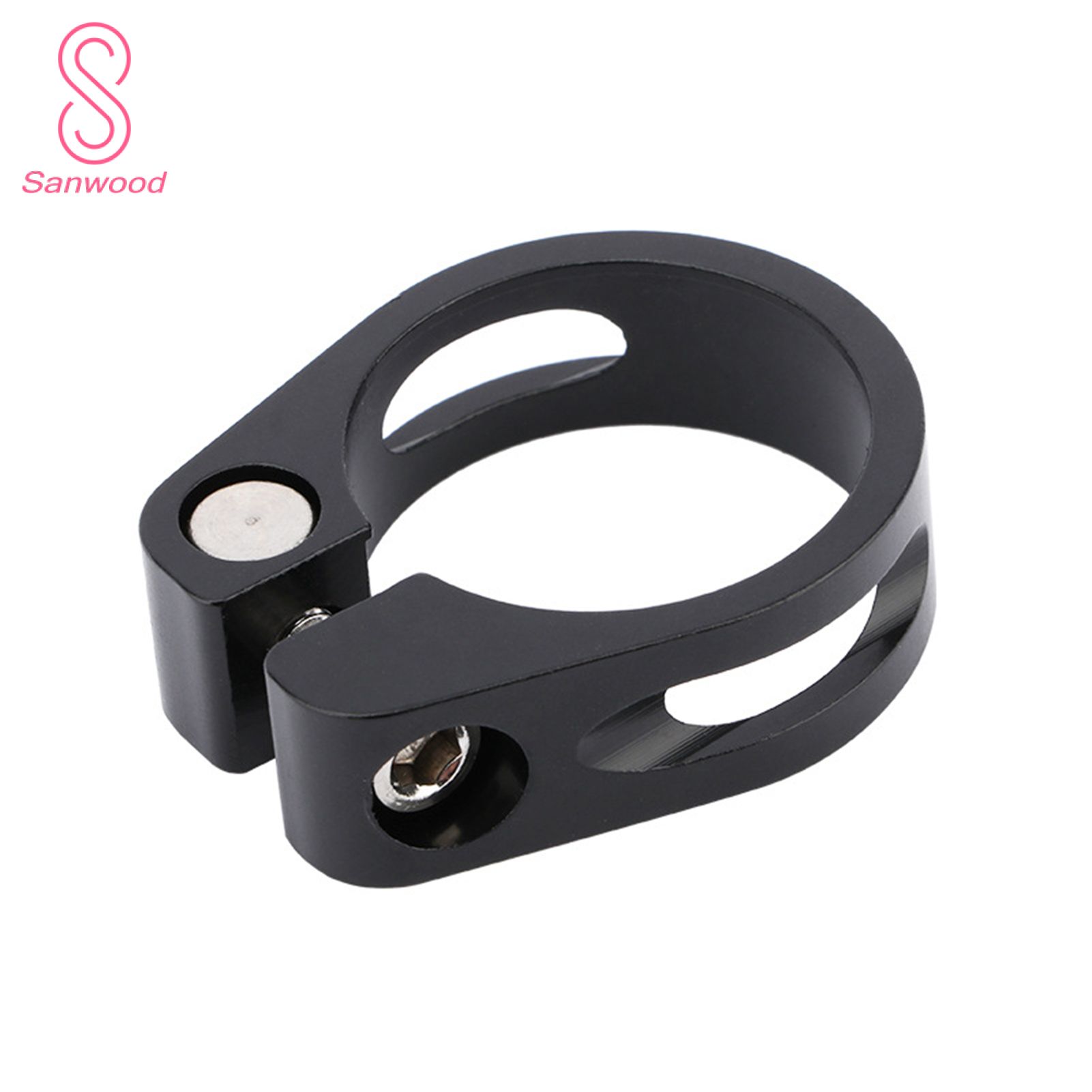 Bike Seatpost Clamp Universal Sturdiness Alloy Bike Seat Clamp