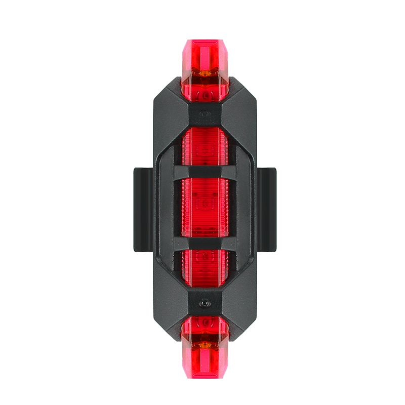 3 Colors Outdoor Cycling 5 LED USB Rechargeable Mountain Bike Tail Warning Light Rear Safety Bike Tail Light Bike Accessories