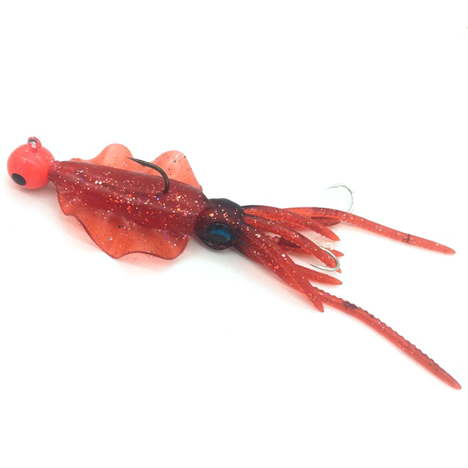 Fishing Bait Squid Shape Reliable Prtical Artificial Bait