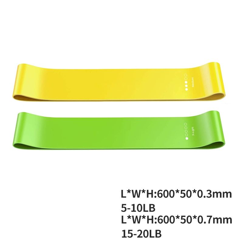 Fitness Gum Elastic Rubber Belts For Yoga Workout Equipment Training Exercise Gym Strength Latex or Resistance Bands Sets