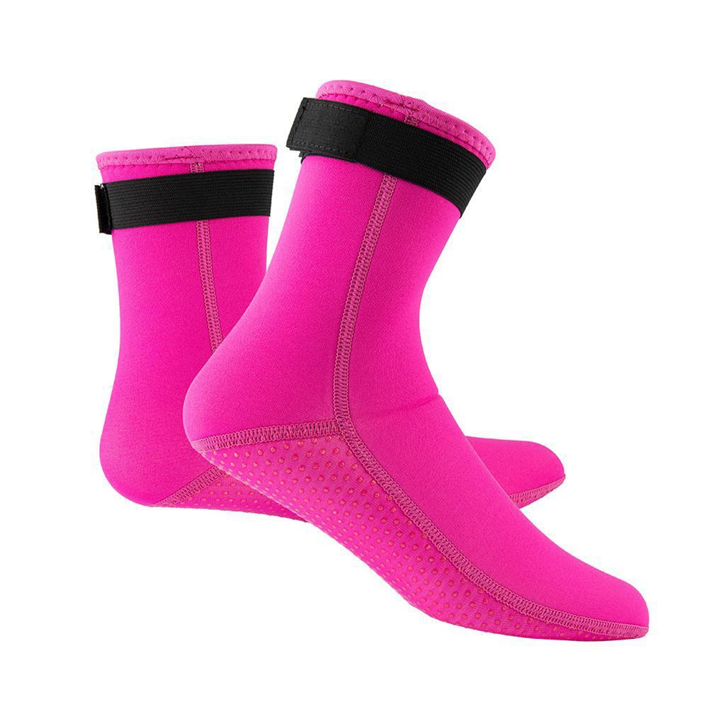 1 Pair Neoprene 3mm Diving Socks Deep Diving Non-slip Warm Waterproof Diving Socks