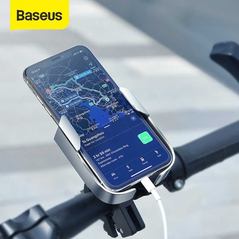 Baseus Bike Phone Holder Universal Bicycle Motorcycle Handlebar Stand Mount