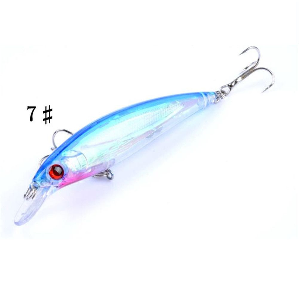 Fishing Bait Floating Minnow 11cm/13.4g Luminous Tube Artifical Lure Small Hard Bait