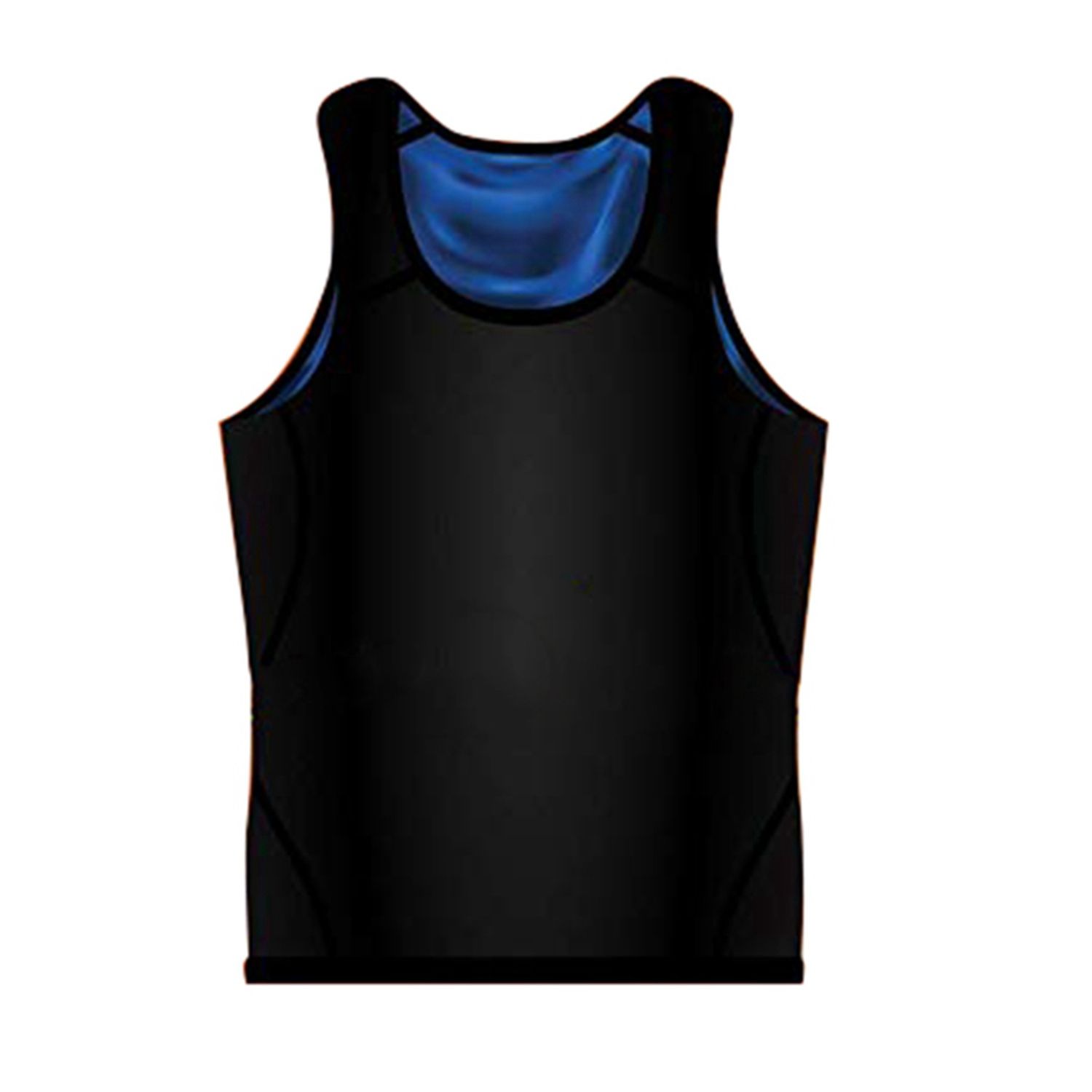 2x Sauna Vest Premium Workout Tank Top Sweat Shaper Polymer for Slimming Weight Loss Fitness S/M Men's & Female