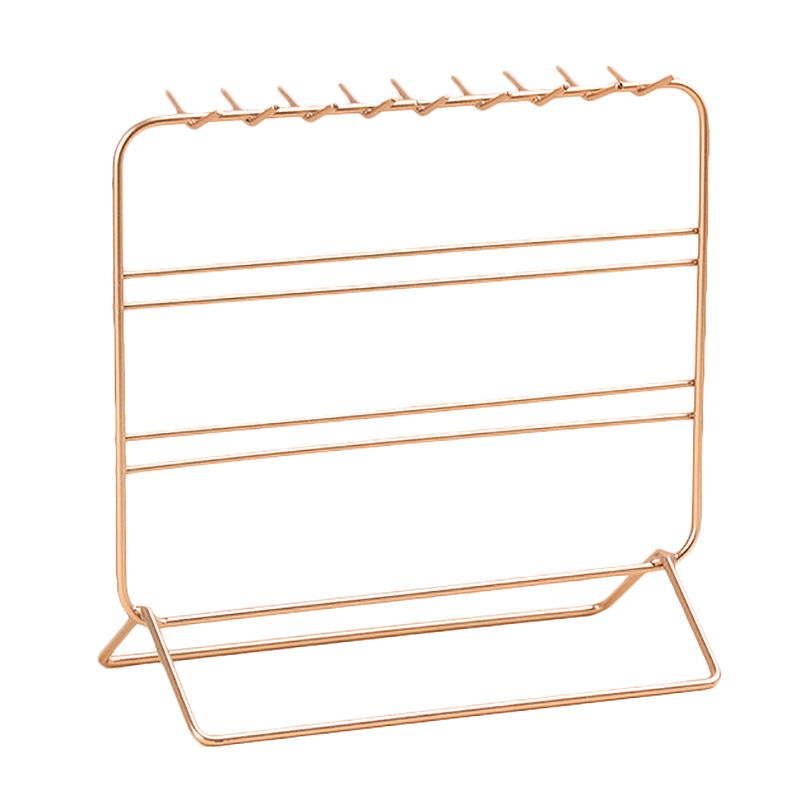 Jewelry Stand, Metal Earrings Organizer, Beautiful Necklaces Holder& Bracelets Display, Jewelry Organizer