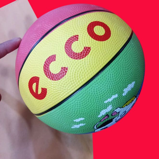 SPALDING Standard Rainbow Multicolor Basketball