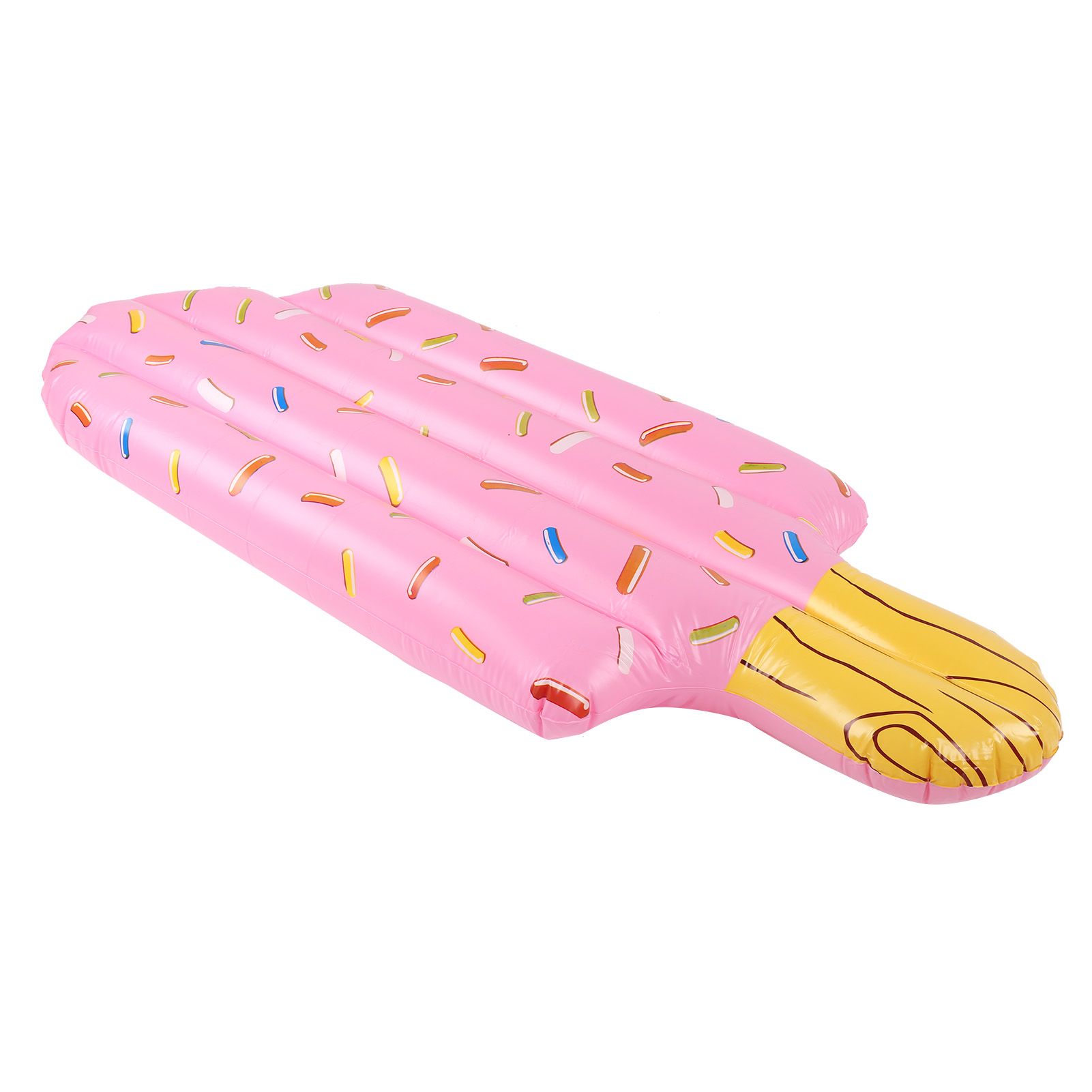 Inflatable Floating Row Ice Shaped Pool Float Lounger Environmental Pvc Material for Swimming Pools