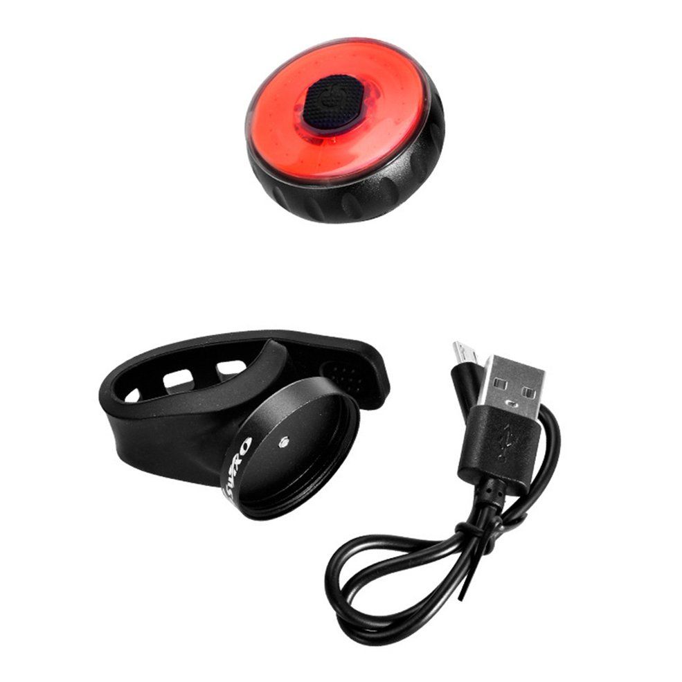 Bicycle Tail Light Smart Sensor Brake Warning Light Mountain Bike Light