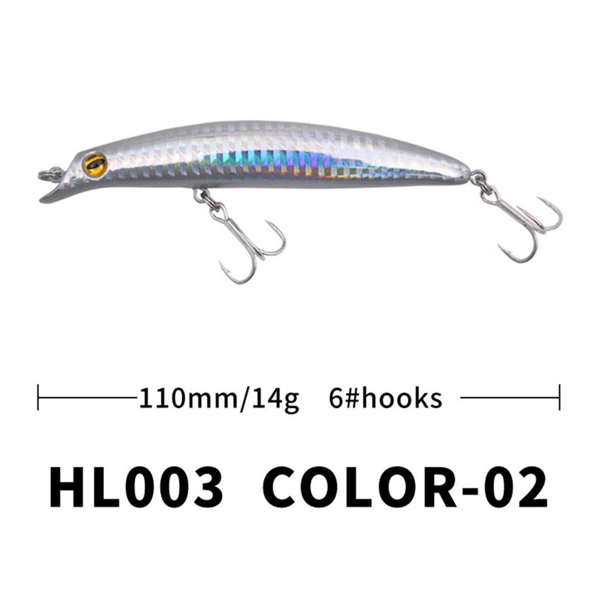 11cm/14g Lure Bait Fishing ear Hooks Bionic  Lures