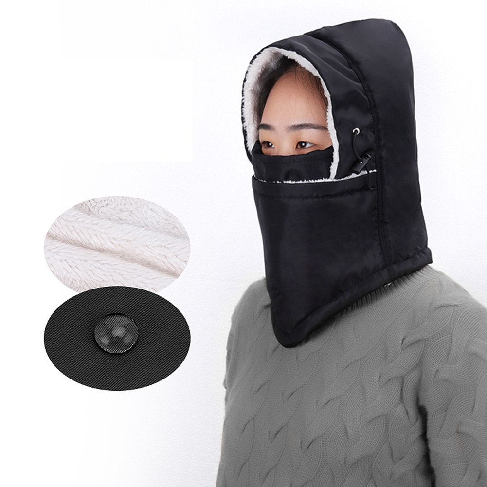 Winter Warm Face  Cover Windproof Anti-sand Hat Running Ski Cycling Cap Hat-neck-protection