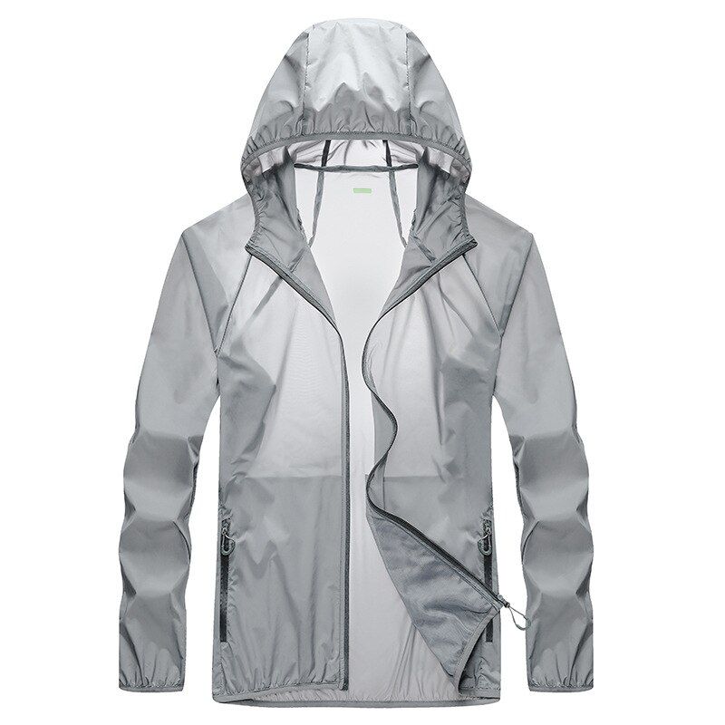 Men Women Outdoor Summer Sun Protection Jackets Breathable Anti-scratch Splash-proof Skin Clothing Climbing Hiking Anti-UV Tops