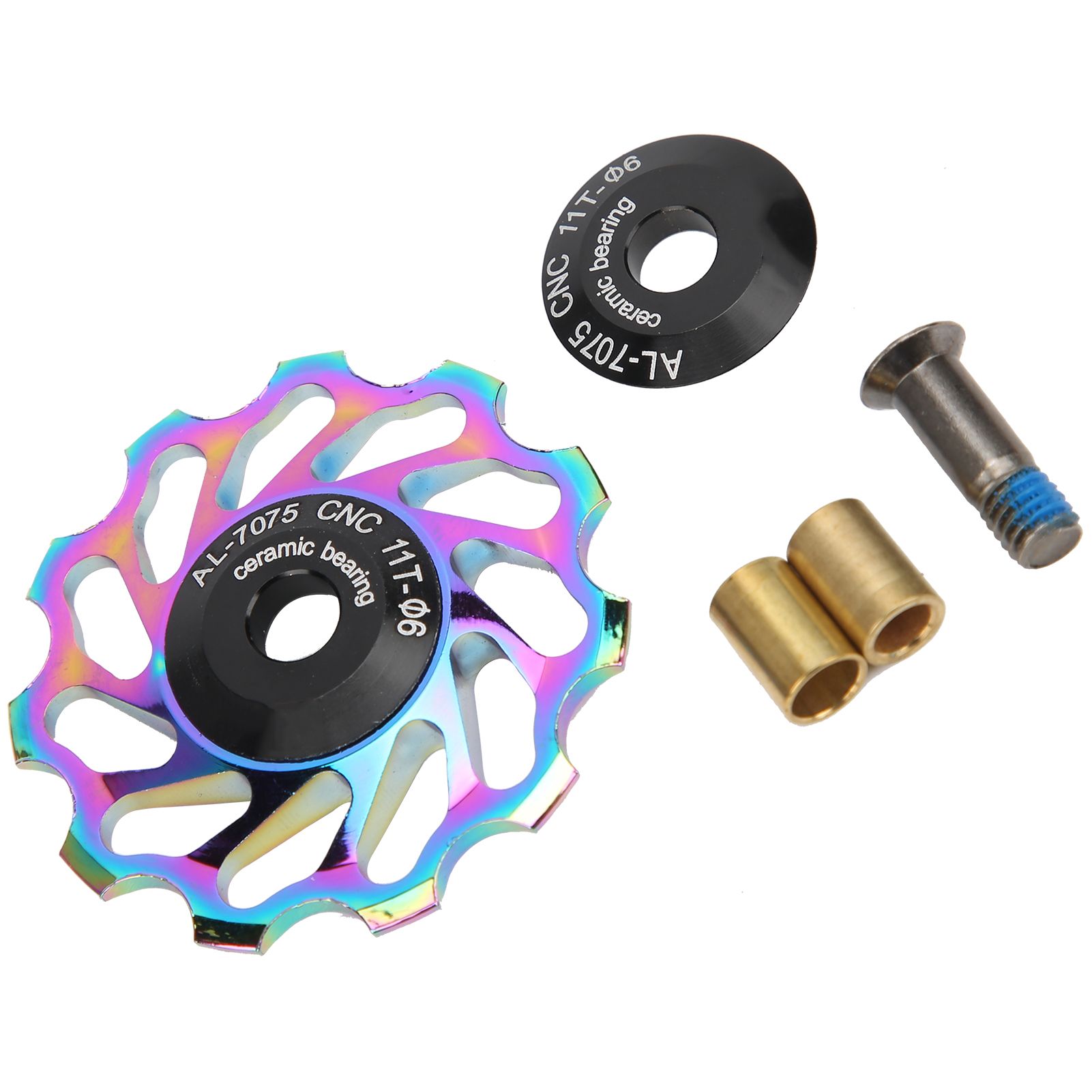 11T Bike Quality Aluminum Alloy Rear Derailleur Pulley Supplies For Bicycle
