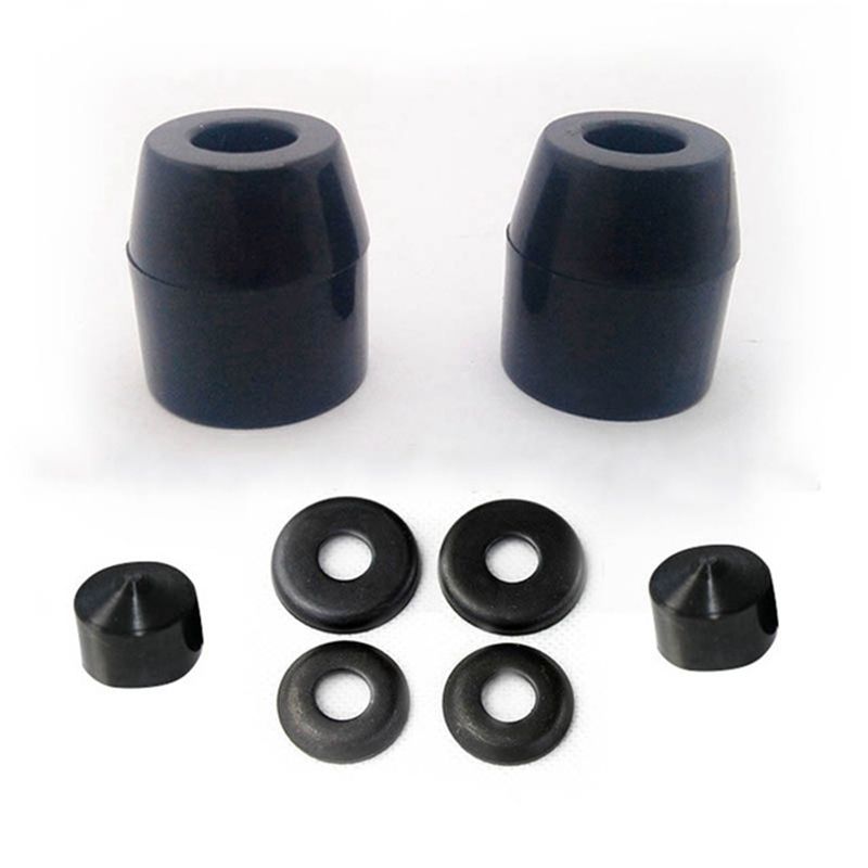 Skateboard Truck Shock Absorber Set Rebuild Bushings Washers Pivot Cups for 7 Inch Skateboard Brackets