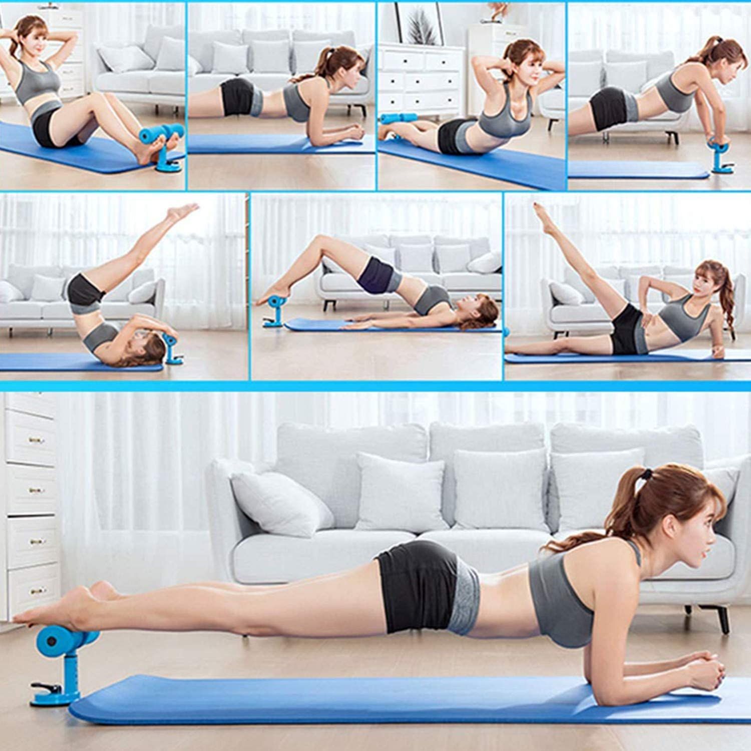 Sit-up Fitness Equipment Portable Sit Up Bar Push-up Bar