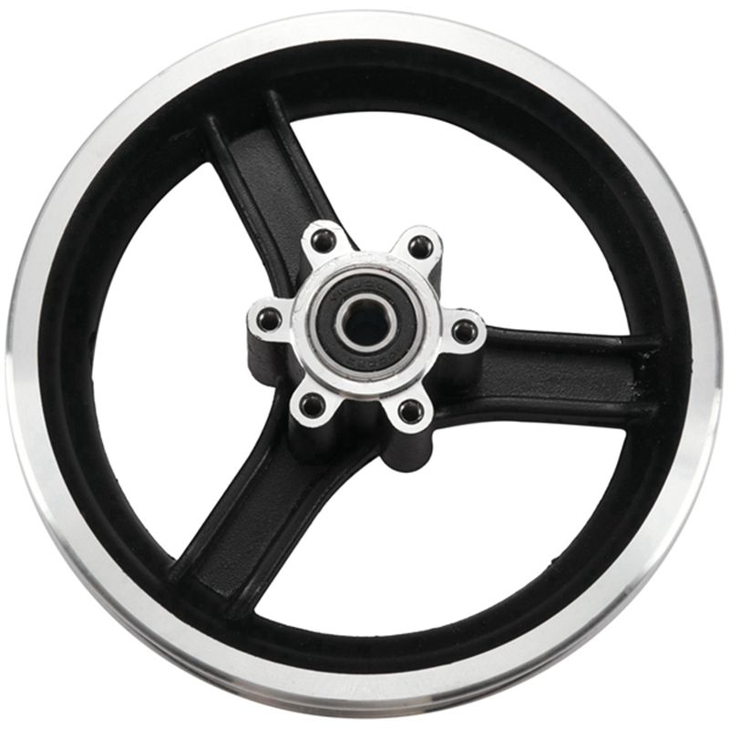Scooter Wheel with Brake Suitable for Pneumatic Tires and Inflatable-Free Solid Tires 10 x 2/2.125/2.50