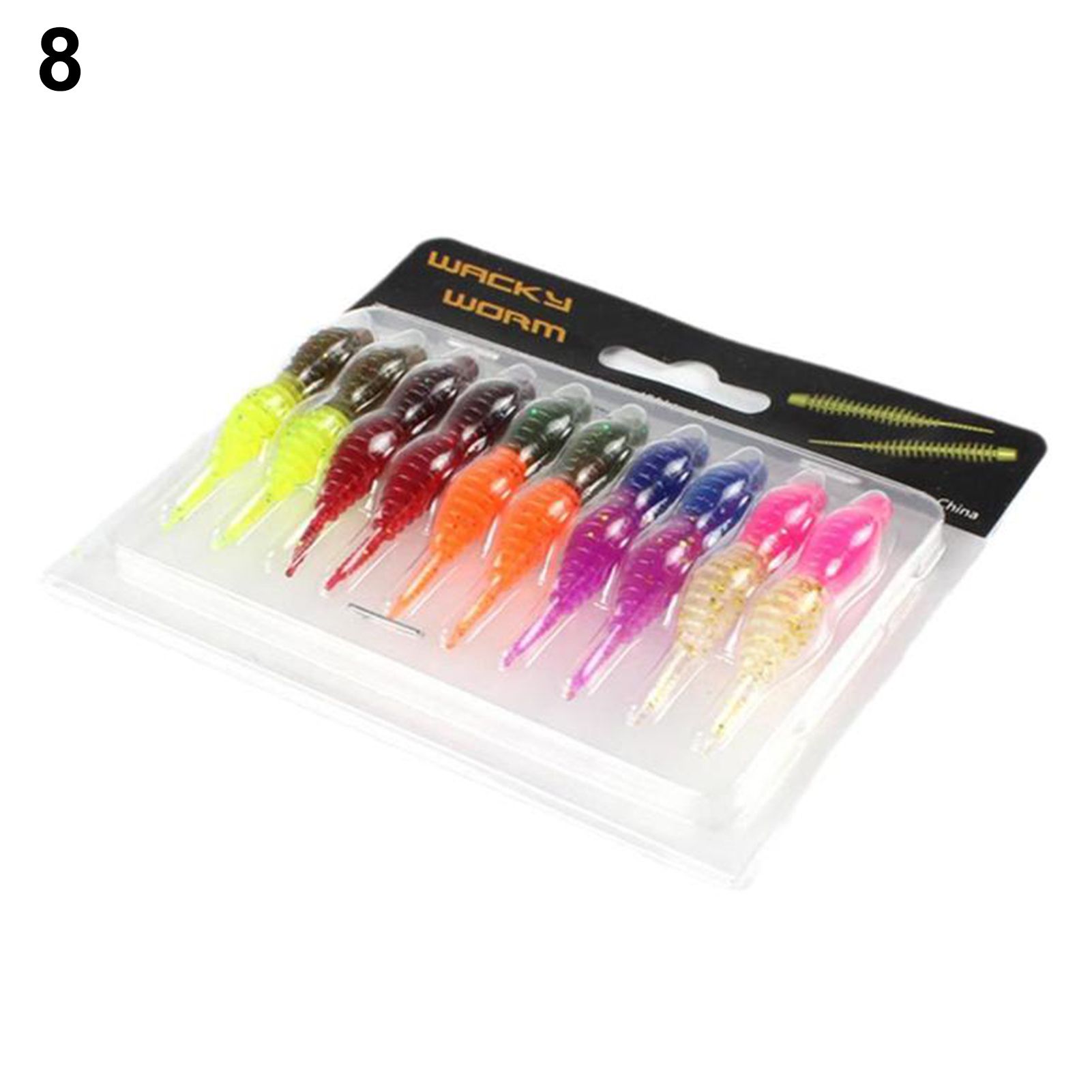 Artificial Bait Deepened Thread Prtical Reliable Soft Bait