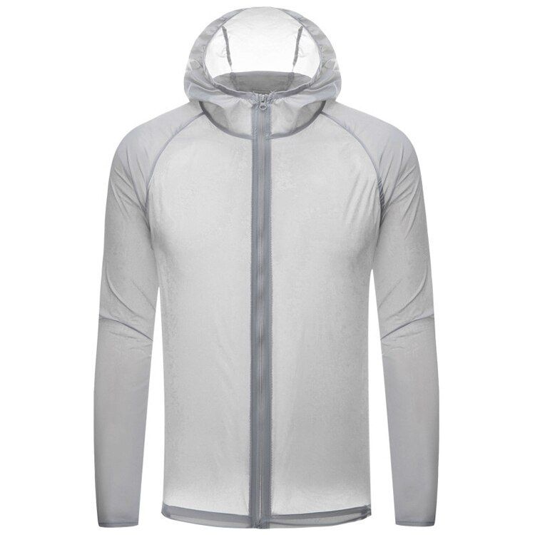 TRVLWEGO Men Women Hiking  Jackets Cycling Windproof Ultra-Light Windbreaker Running Coat Reflective Zipper At Night UVProof