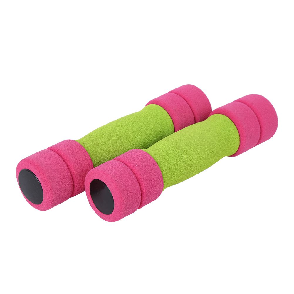 6lb Women Dumbbells Foam Cast Iron Weightliftings Training For Fitness Exercise