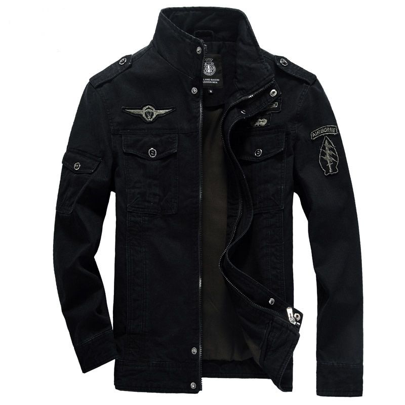Men's Slim Jacket Casual Special Forces  Uniform Large Size Flight Suit Outdoor Srts Workwear Jacket Wild  Suit