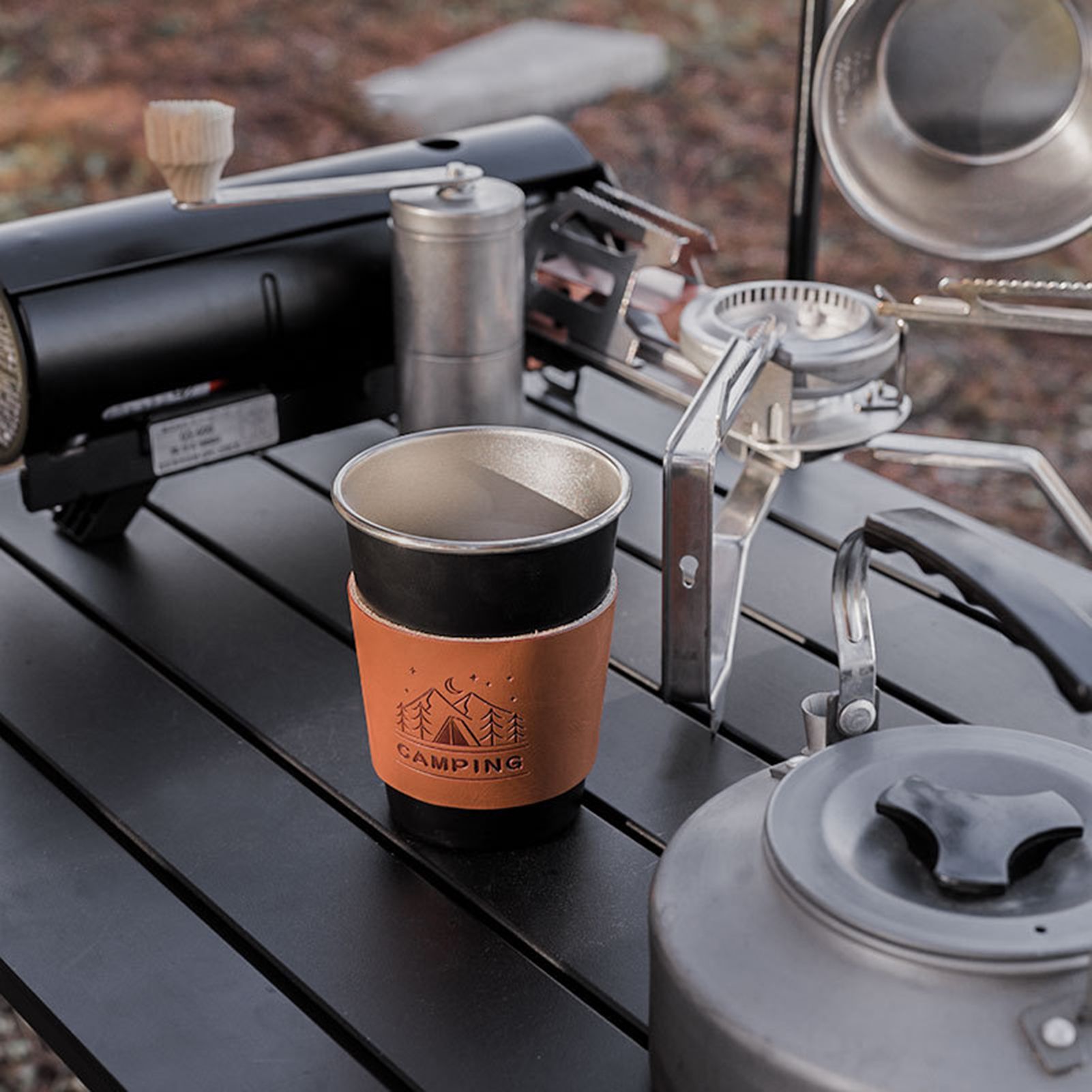 Mug with Storage Bag Prtical Reliable Mug