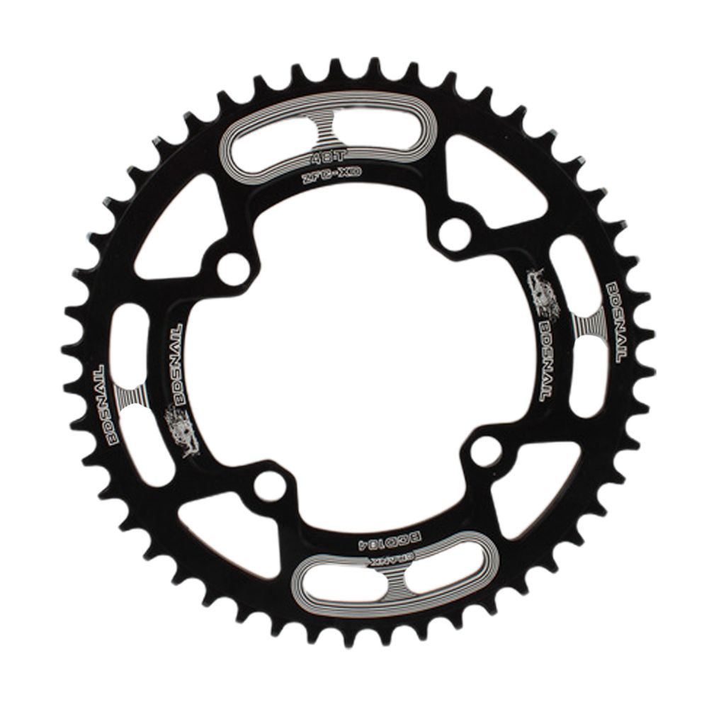 44T/T/48T/50T/52T Mountain ycle Chainwheel MTB bike crankset Aluminum Narrow Wide Chainring BCD 104