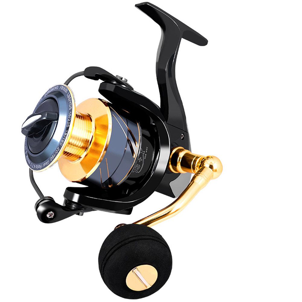 Yfashion Fishing Reel  stainless steel ear Ratio High Speed Spinning Reel Carp Fishing Reels For Saltwater