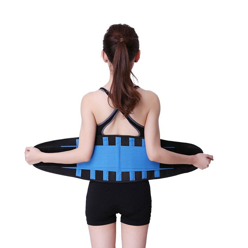 Waist Trainer Belt Support for Women & Man Waist Cincher Trimmer Weight Loss Ab Belt Slimming Body Shaper Sweat Belt