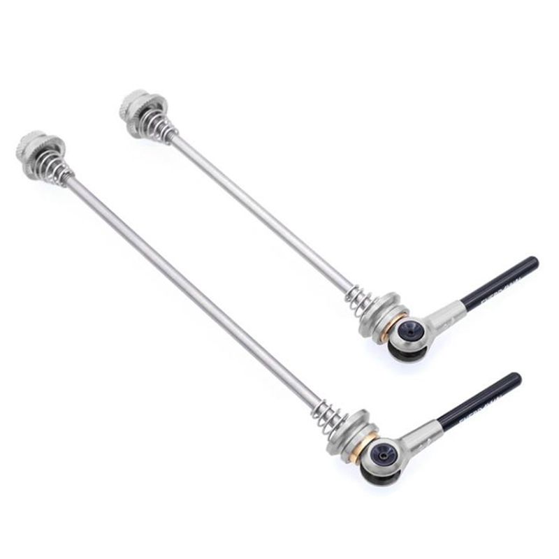 EVERDAWN Titanium Bike Quick Release Skewer Lever MTB Road Bicycle Cycling Hub 100M-135mm Quick Release,Titanium
