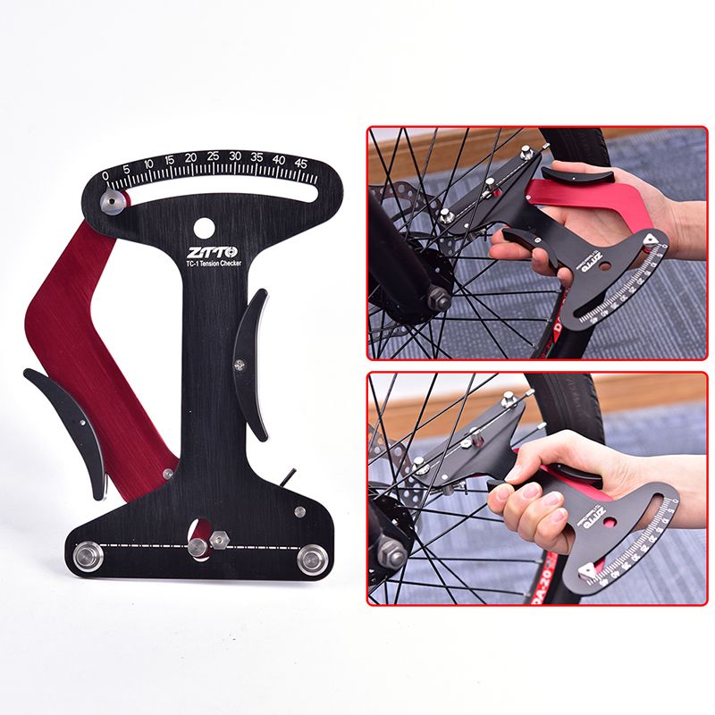 Bicycle Spoke Tension Meter Wheel Spokes Checker Tension Meter Measurement Tool