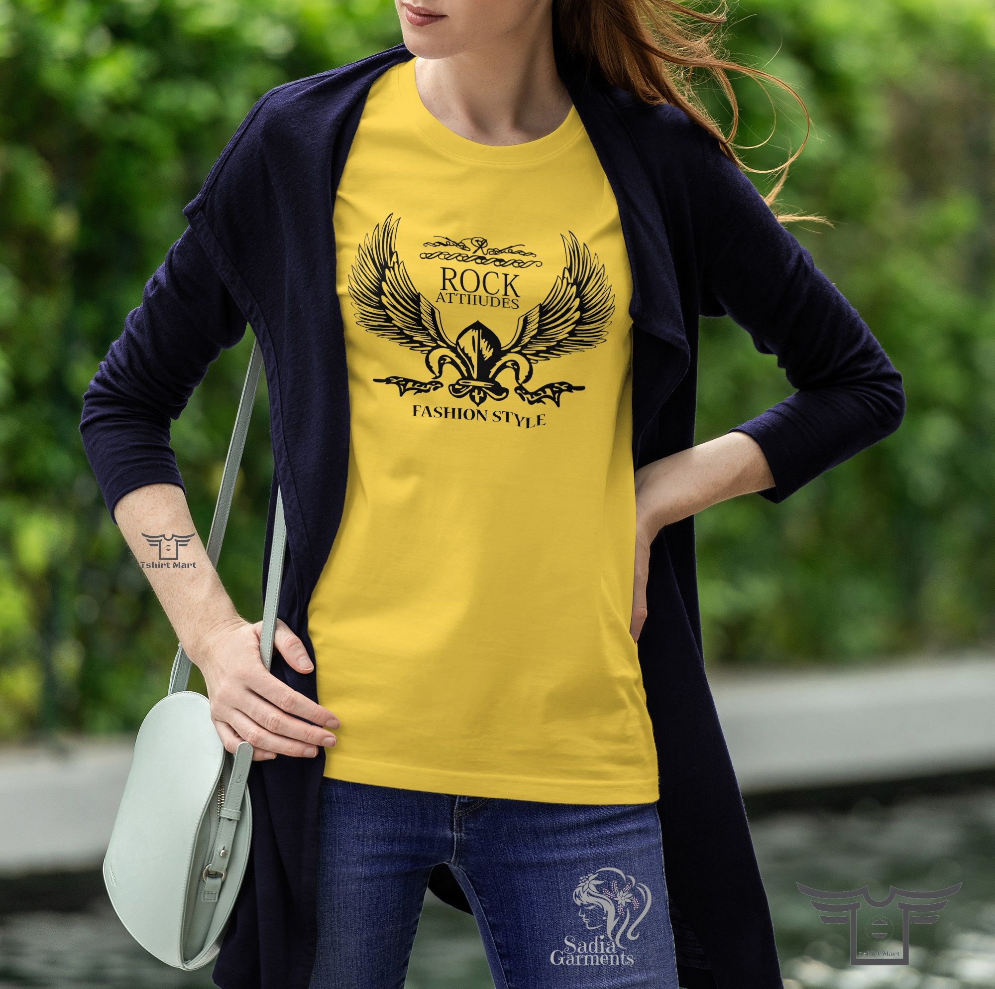 Rock Attitude Half Hata Tshirt