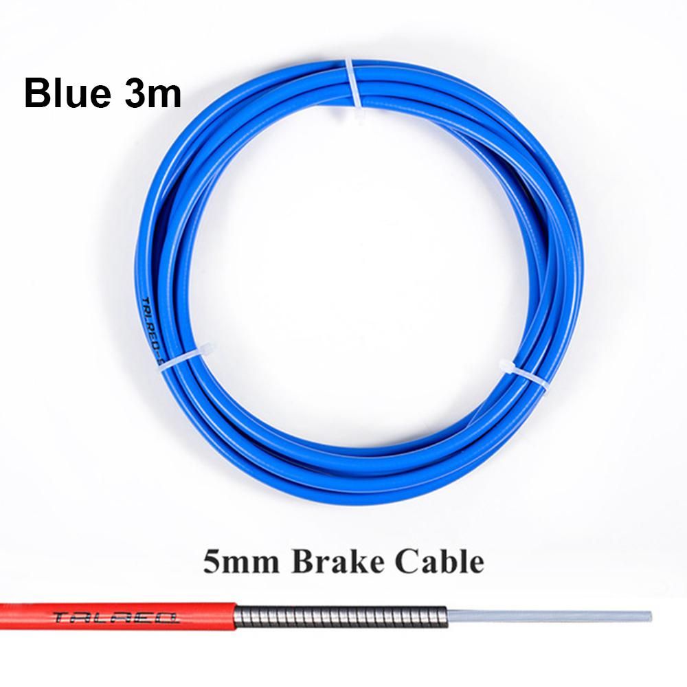1/2/3m Line Pipe 4mm/5mm Cycling Accessories Derailleur Cable Shift Cable Wire Bike Shifters Bicycle Brake Cables