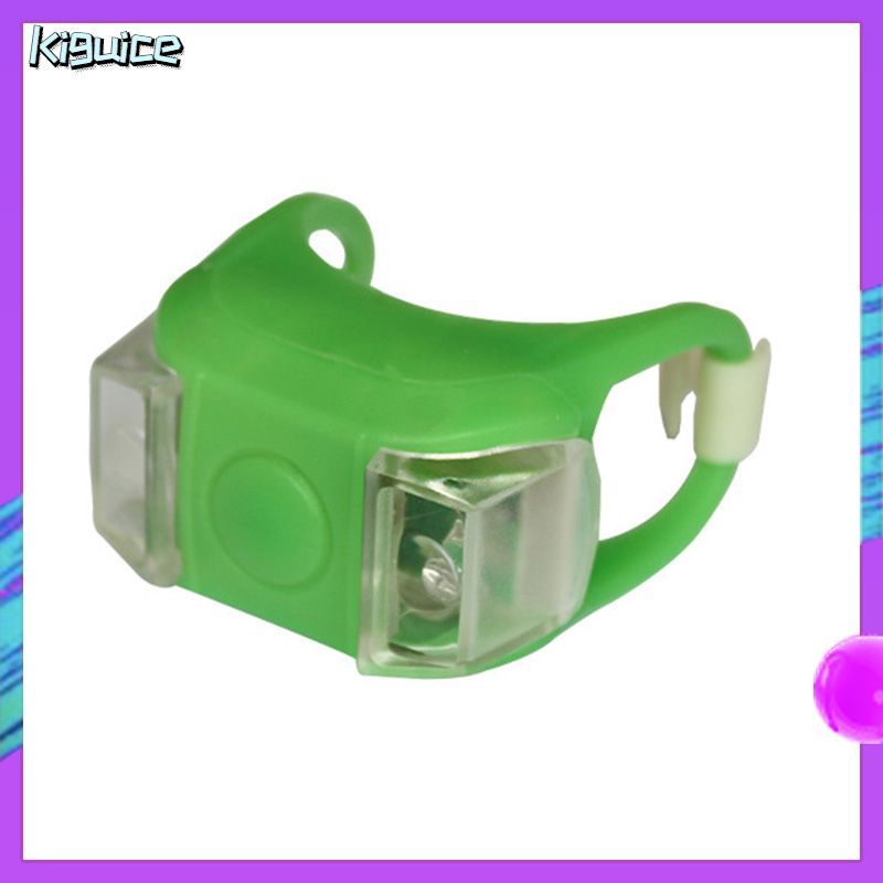 Ready Stock Bicycle Waterproof Double LED Frog Tail Light, Outdoor Night Riding Bike Safety Warning Light Camping Emergency Light Easy to Install [COD]