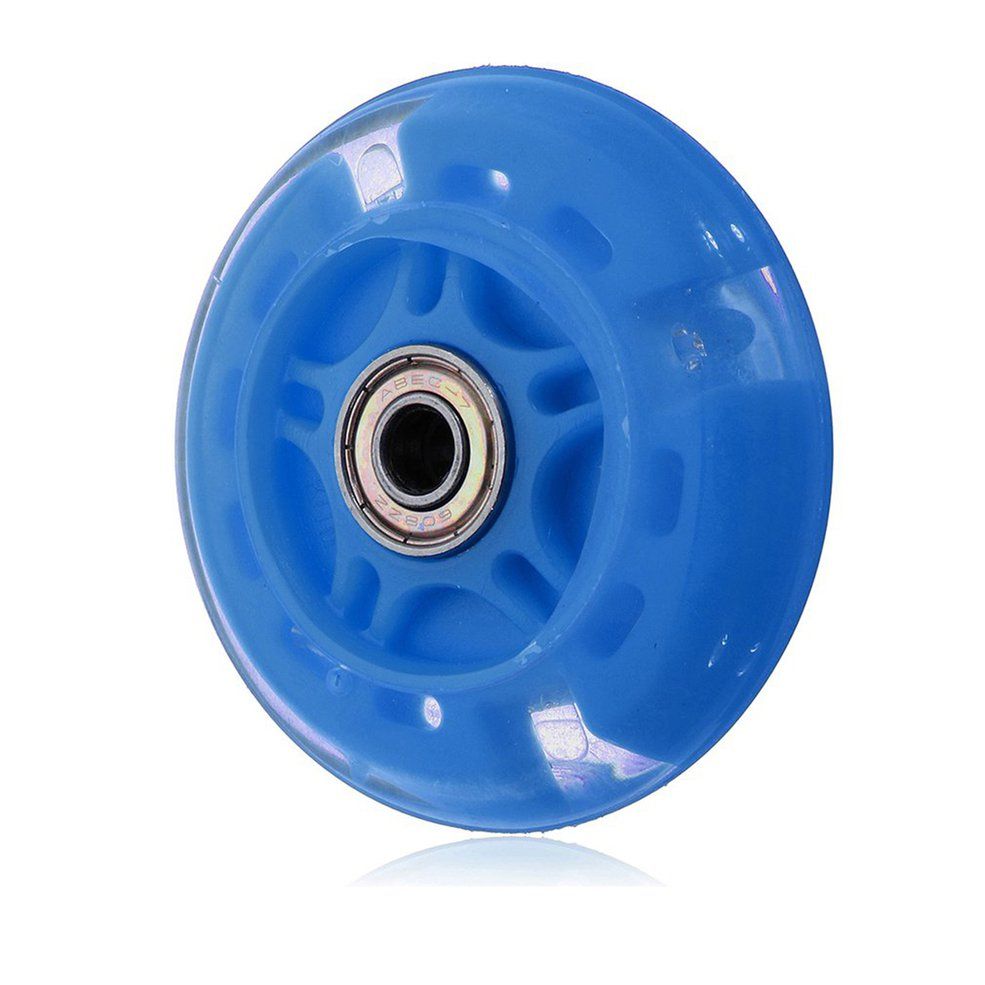 80Mm Led Flash Wheel Mini Or Maxi durable Scooter Flashing Lights Back Rear