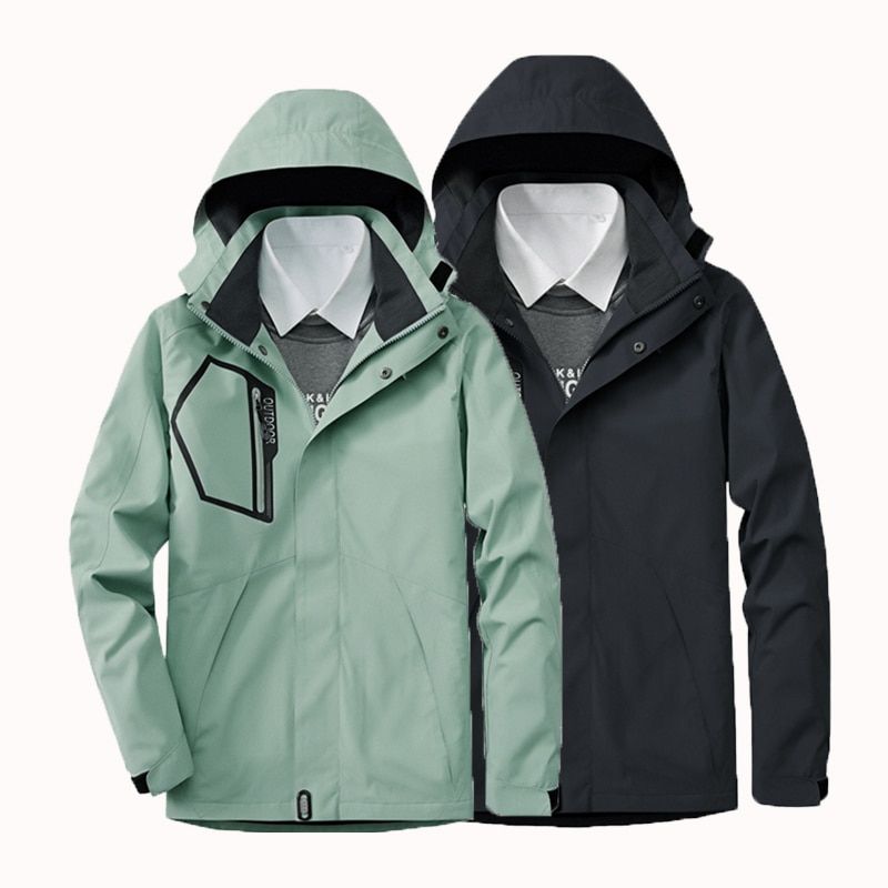 Man Women Summer Spring Autumn Hiking Fishing Camping Climbing Jackets Waterproof Breathable Hood M-5XL Windbreaker