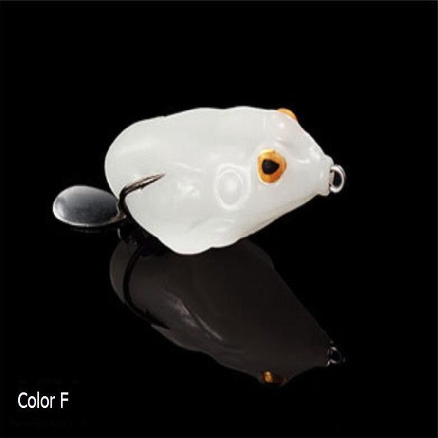 Yfashion 13G Paillette ulate Frog Bait Fishing Lures Artificial Bait ackle Accessories