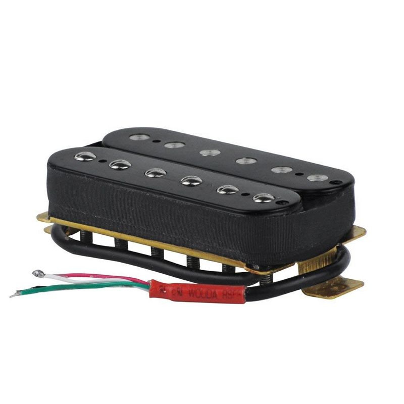 2X Electric Guitar Humbucker Pickups Bridge Alnico V Pickup Black